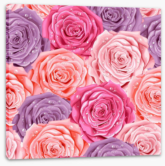 Rosy raindrops