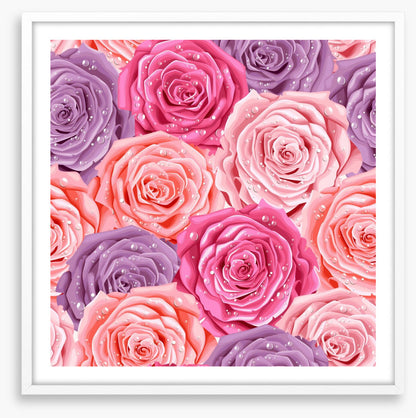 Rosy raindrops