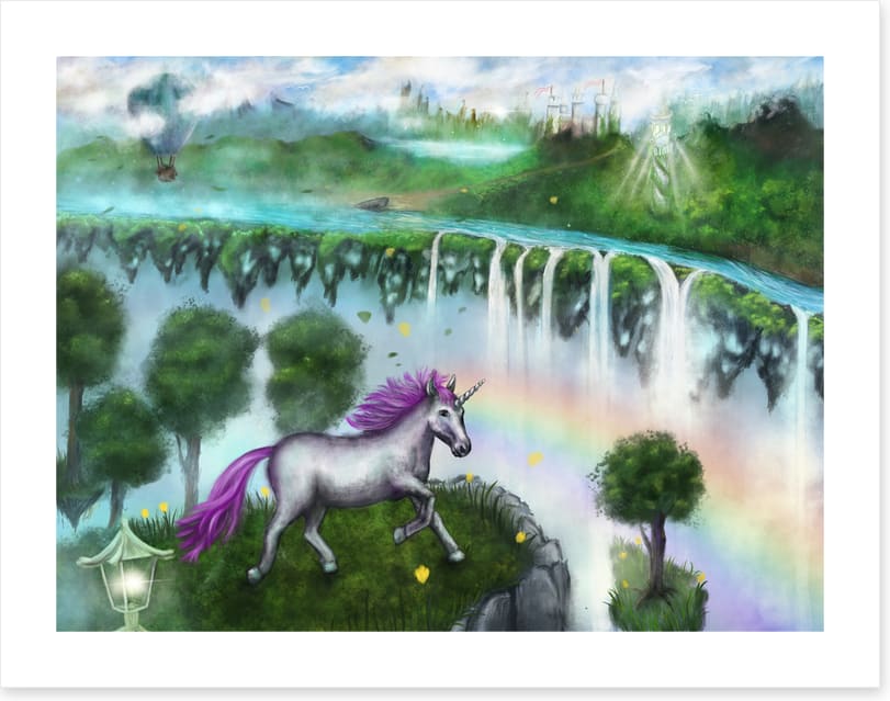 At the unicorn falls