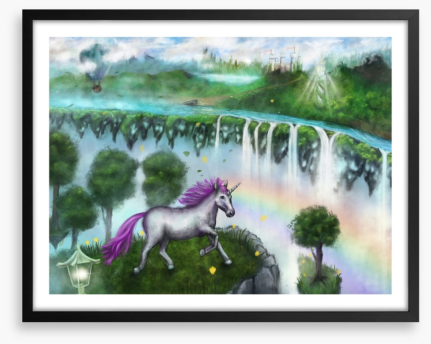 At the unicorn falls