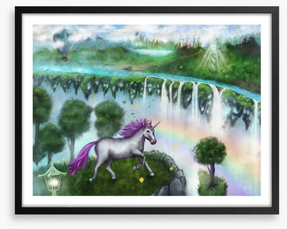 At the unicorn falls