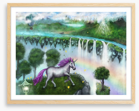 At the unicorn falls
