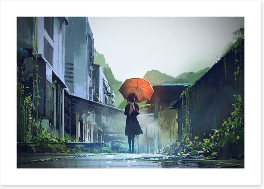 Waiting in the alley