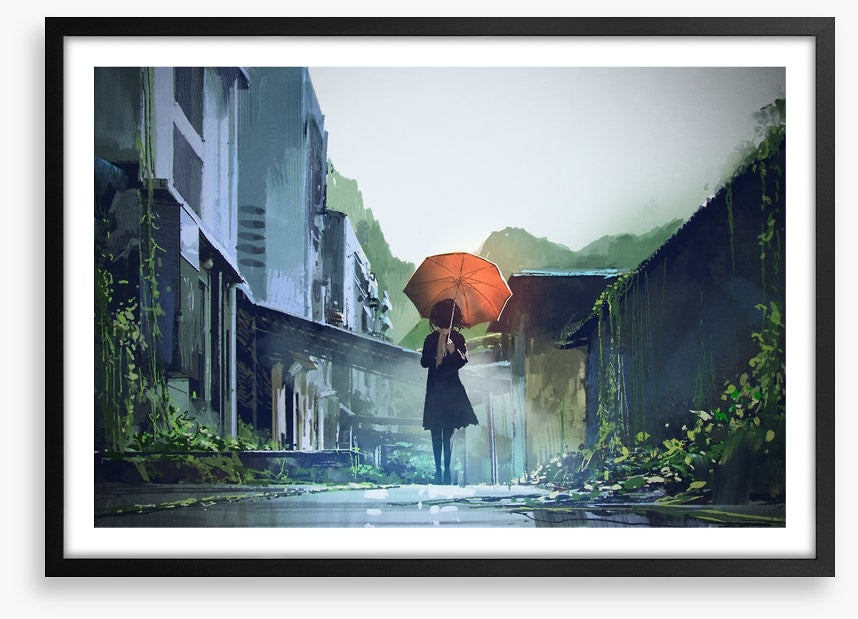 Waiting in the alley