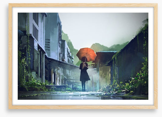 Waiting in the alley