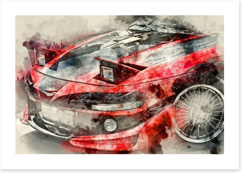Revs in red