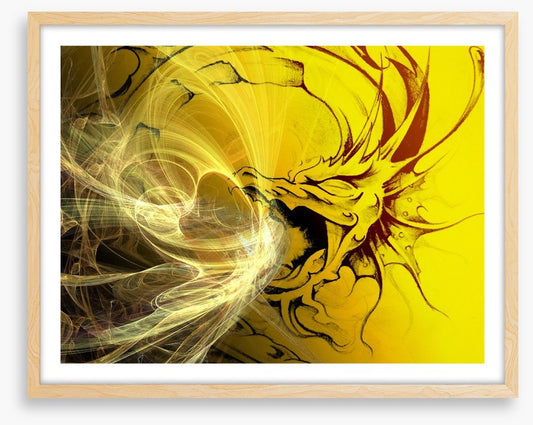 Golden dragon fire