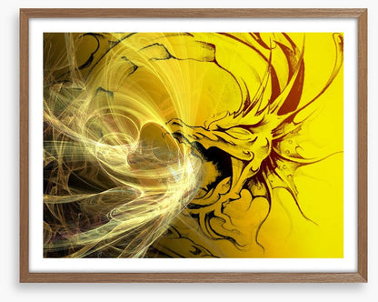 Golden dragon fire