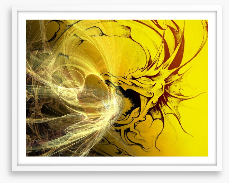Golden dragon fire