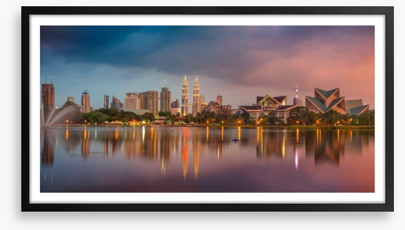 Kuala Lumpur sundown