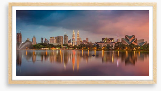 Kuala Lumpur sundown