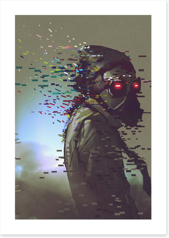 Cyborg glitch