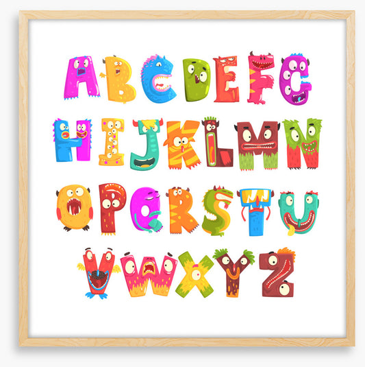 Silly monster ABC