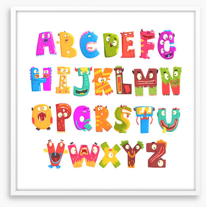 Silly monster ABC