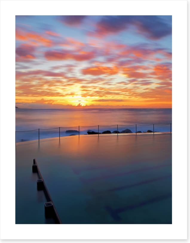 Bronte pool daybreak