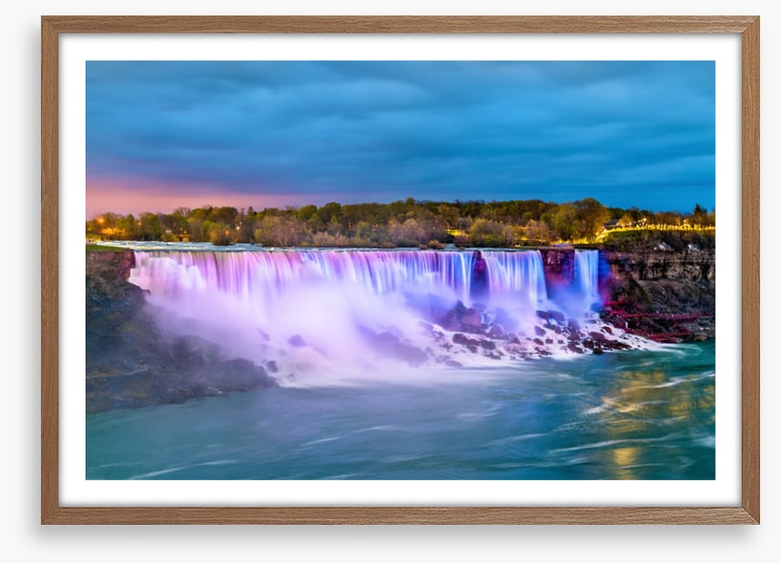 Niagara Falls nightfall