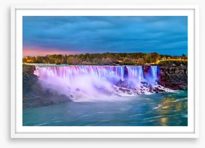 Niagara Falls nightfall