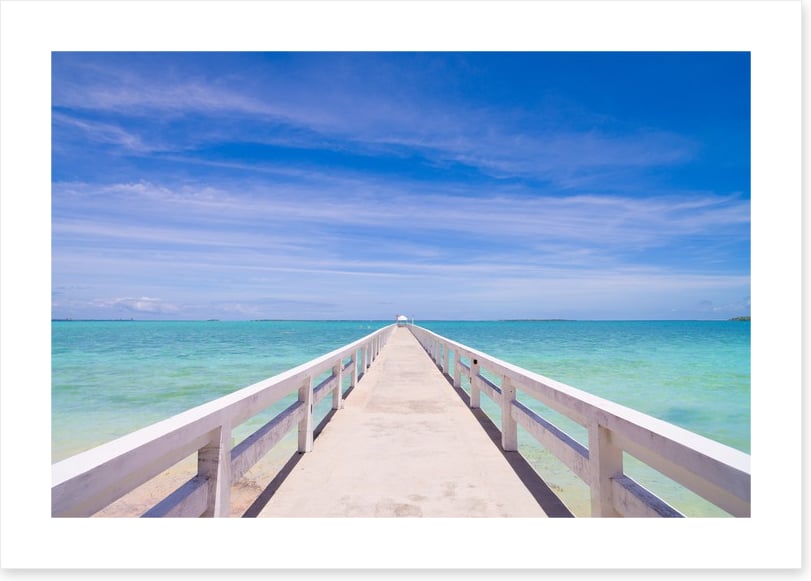 Bridge to the blue