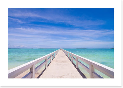 Bridge to the blue