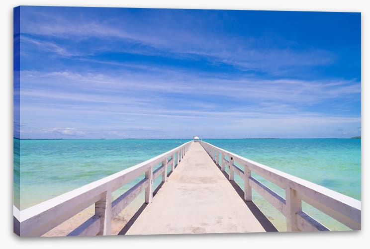 Bridge to the blue