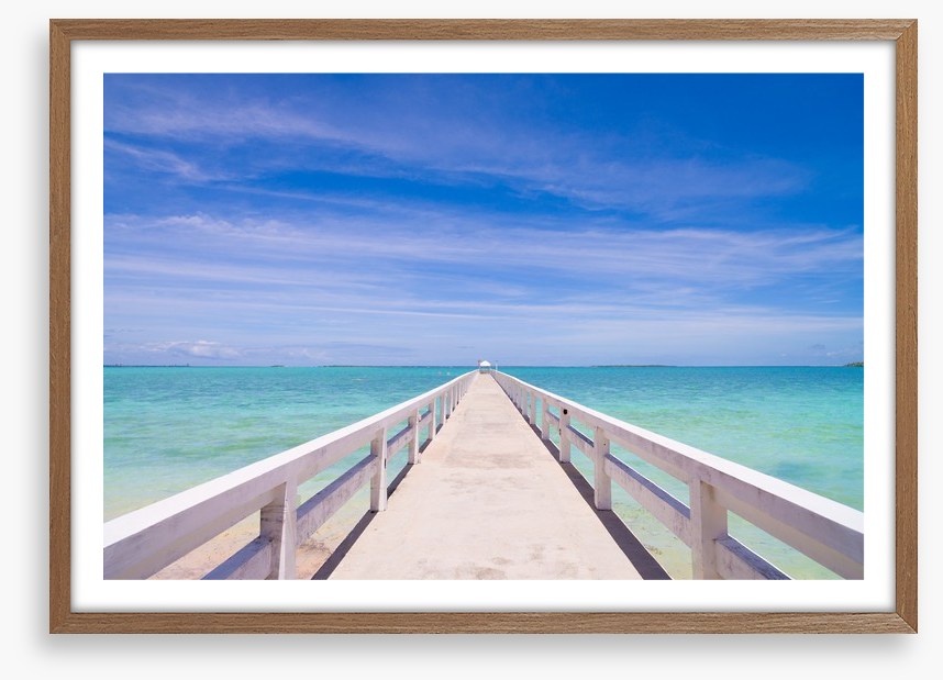 Bridge to the blue