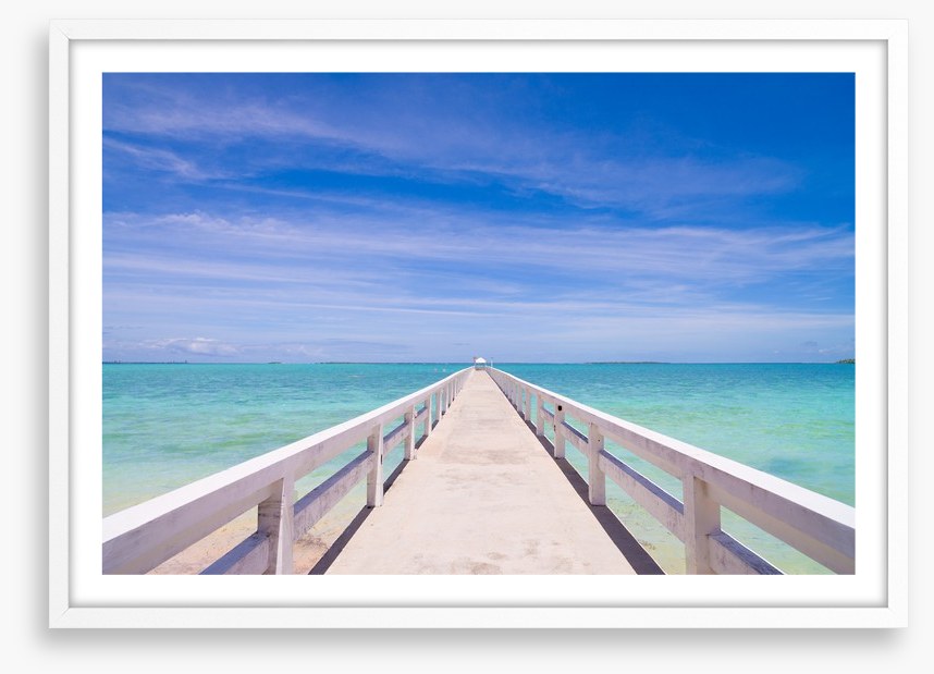 Bridge to the blue