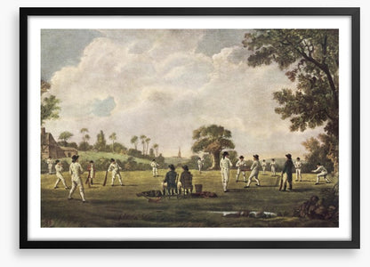 Cricket on the green