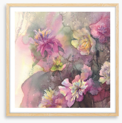 Peonies in the rain
