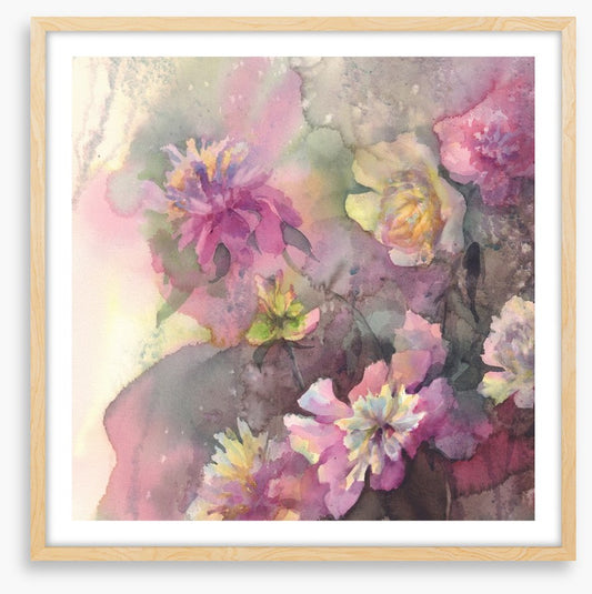 Peonies in the rain