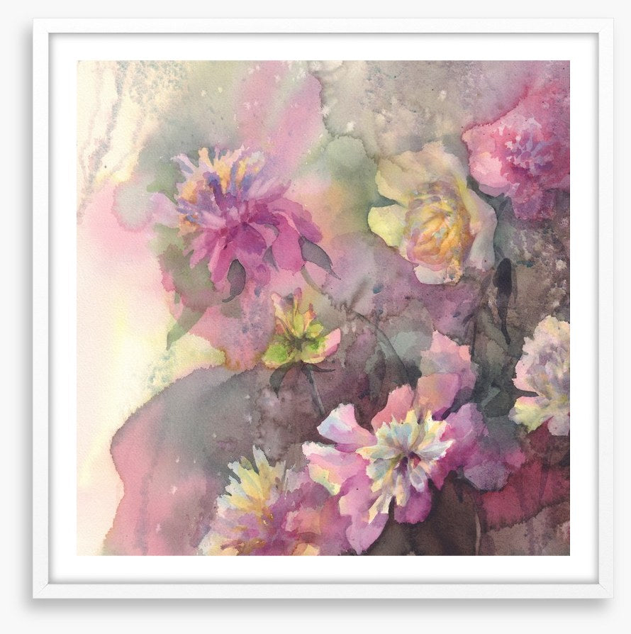 Peonies in the rain