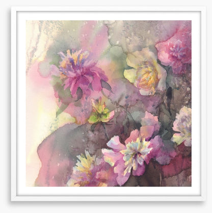 Peonies in the rain