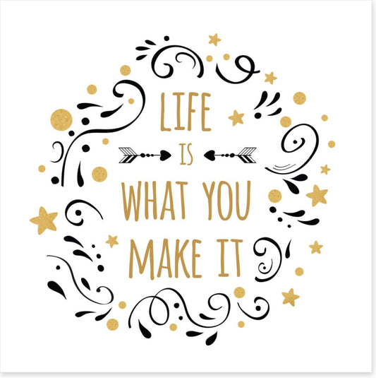What you make it