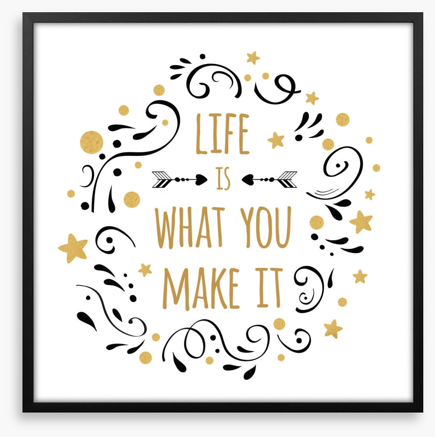 What you make it