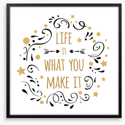 What you make it