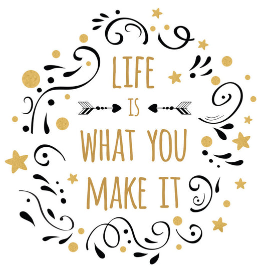 What you make it
