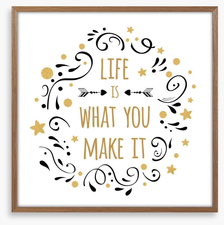 What you make it