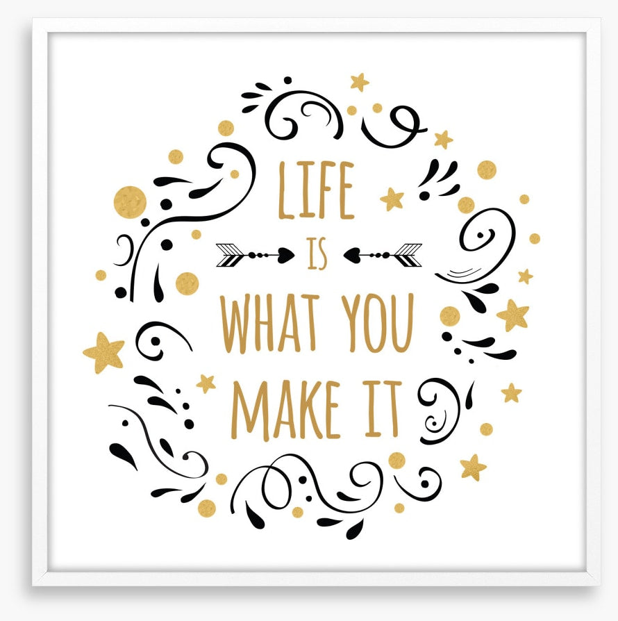 What you make it