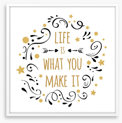 What you make it