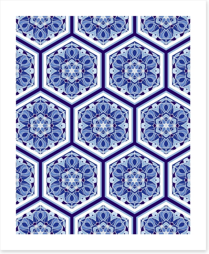 Casablanca cobalt