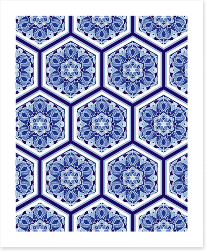 Casablanca cobalt