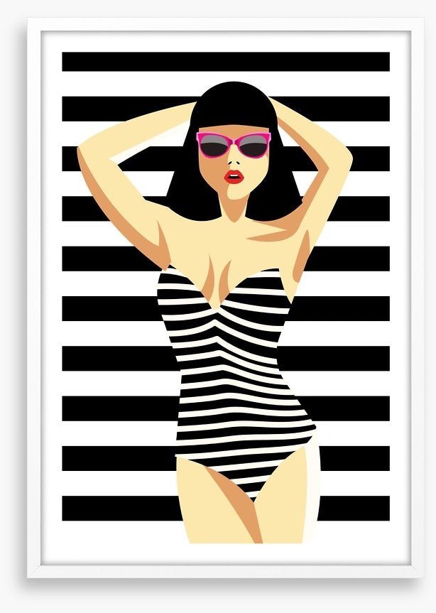 Swimsuit stripes