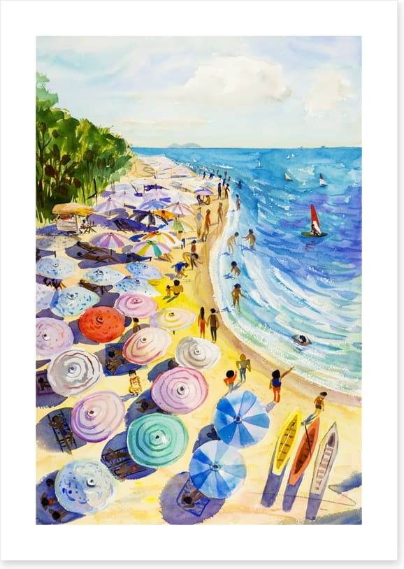 Umbrella beach