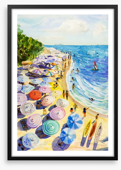 Umbrella beach