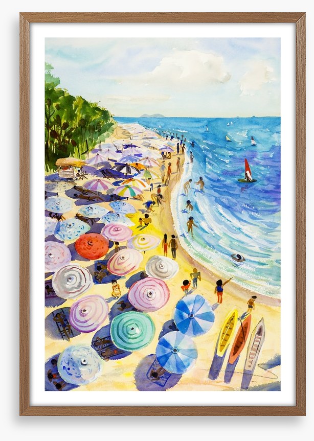 Umbrella beach