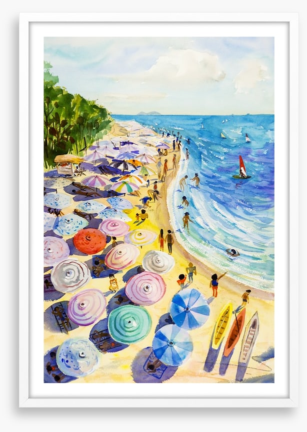 Umbrella beach