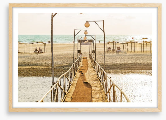 Bridge to the beach