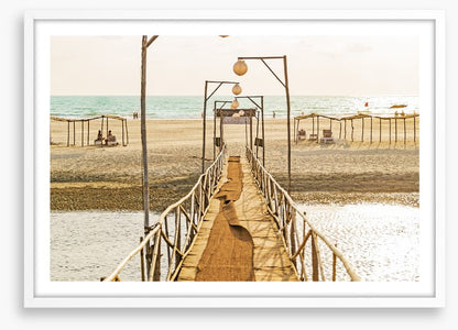 Bridge to the beach