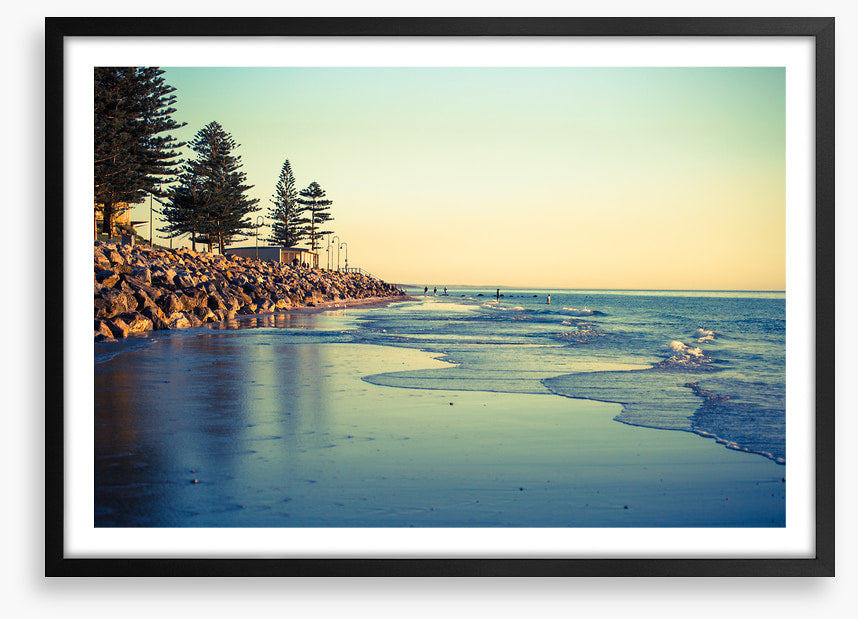 Glenelg beach sundown