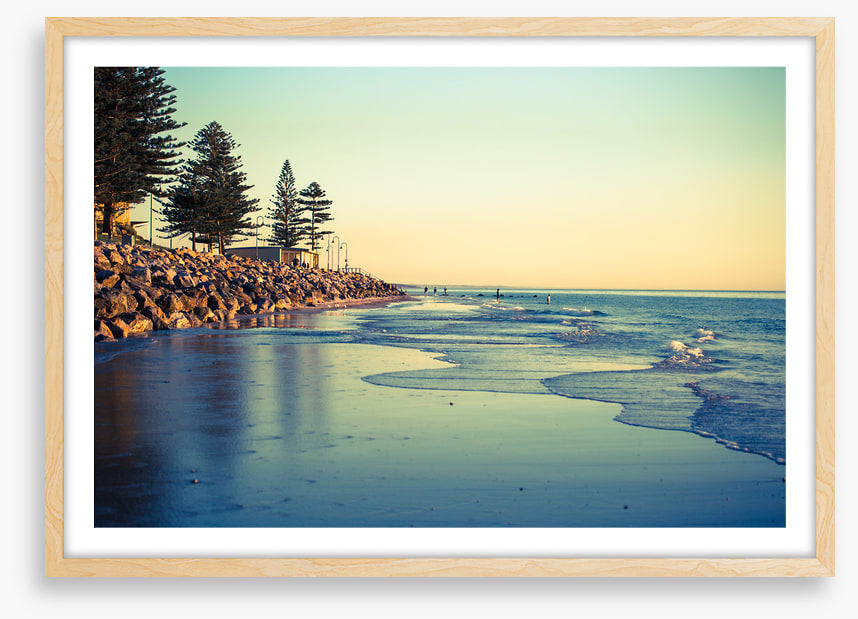 Glenelg beach sundown