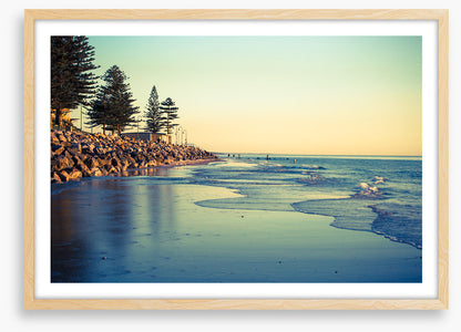 Glenelg beach sundown